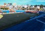 FOTO: veja como está o gramado do estádio Centenário na véspera do Gre-Nal