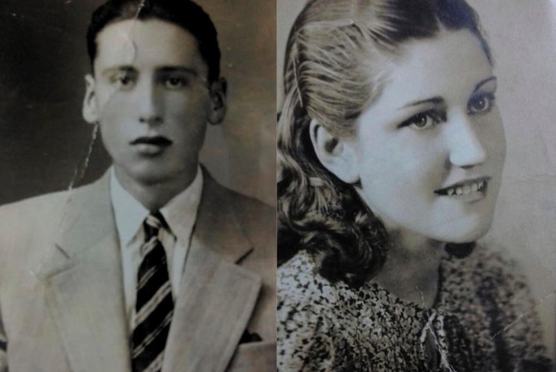  Seu Agenor Silveira da Silva e dona Cecília Troian da Silva, ambos com 95 anos, casaram em 17 de julho de 1945<!-- NICAID(14552974) -->