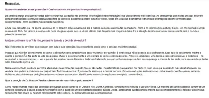 Reprodução / Projeto Comprova Reprodução / Projeto Comprova
