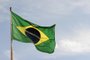  Semana da Pátria - bandeira do Brasil. Na foto bandeira hasteada no pátio do Campos 8, da UCS.<!-- NICAID(7458560) -->