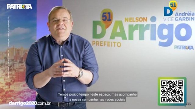 Nelson DArrigo (patriota) no programa eleitoral<!-- NICAID(14613427) --> Nelson DArrigo (patriota) no programa eleitoral<!-- NICAID(14613427) -->