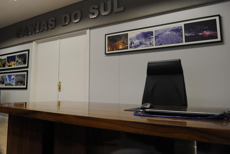  CAXIAS DO SUL, RS, BRASIL, 08/10/2020 - Gabinete do prefeito. (Marcelo Casagrande/Agência RBS)<!-- NICAID(14612572) -->