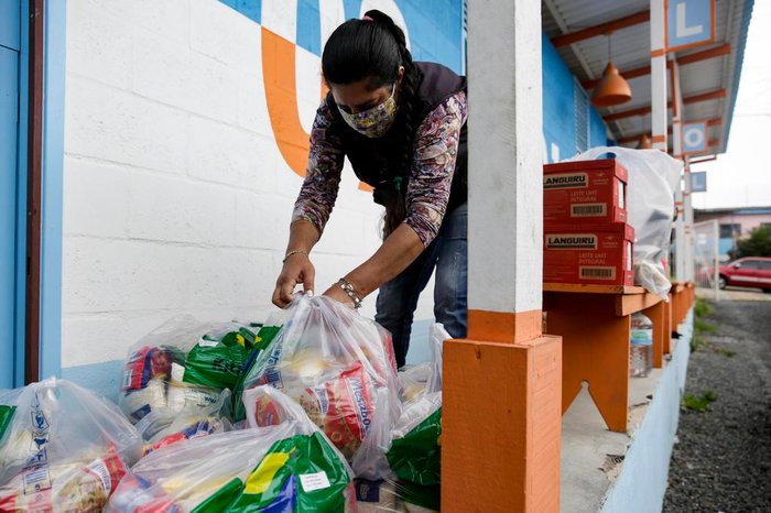 A distribuição dos kits é diária