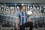 PORTO ALEGRE, RS, BRASIL - 30.10.2020 - Entrevista de Falcão, novo jogador do Grêmio de futebol 7. (Foto: Isadora Neumann/Agencia RBS)Indexador: ISADORA NEUMANN<!-- NICAID(14630930) -->