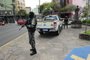 CAXIAS DO SUL, RS, BRASIL (04/11/2020)Choque faz policiamento nas ruas de Caxias do Sul. (Antonio Valiente/Agência RBS)<!-- NICAID(14634408) -->