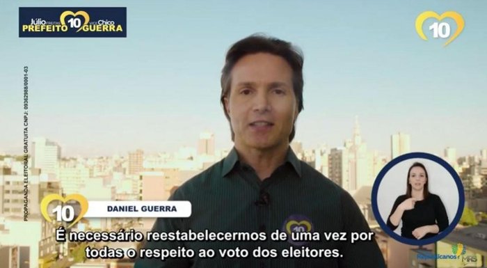 Horário Eleitoral / Reprodução Horário Eleitoral / Reprodução