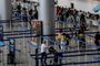 PORTO ALEGRE, RS, BRASIL - 16/11/2020A crise do novo coronavirus reduz frequência de passageiros no Aeroporto Internacional Salgado Filho<!-- NICAID(14644799) -->