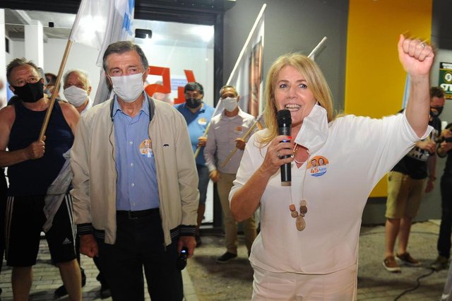 CAXIAS DO SUL, RS, BRASIL, 15/11/2020 - Eleições em Caxias do Sul. Adiló Didomenico, PSDB, é o candidato que vai disputar o segundo turno com Pepe Vargas. PT (Marcelo Casagrande/Agência RBS)<!-- NICAID(14644366) --> CAXIAS DO SUL, RS, BRASIL, 15/11/2020 - Eleições em Caxias do Sul. Adiló Didomenico, PSDB, é o candidato que vai disputar o segundo turno com Pepe Vargas. PT (Marcelo Casagrande/Agência RBS)<!-- NICAID(14644366) -->