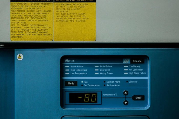 Equipamento da PUCRS chega a -80°C