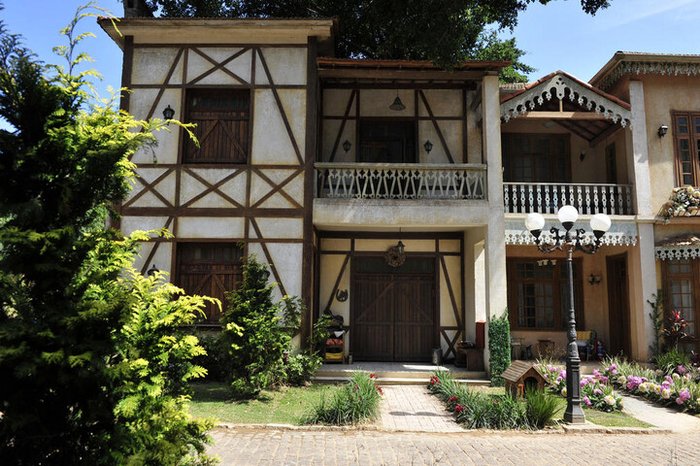 Estilo enxaimel das construções de Gramado