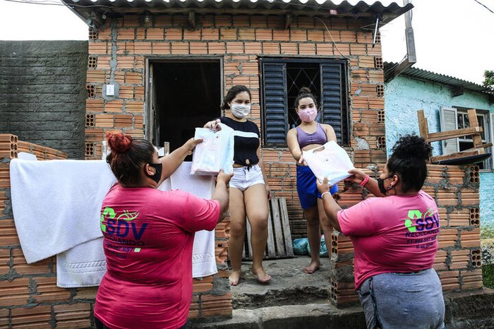 As irmãs Stefani e Paula tinham como objetivo desenvolver um trabalho de apoio à comunidade onde moram