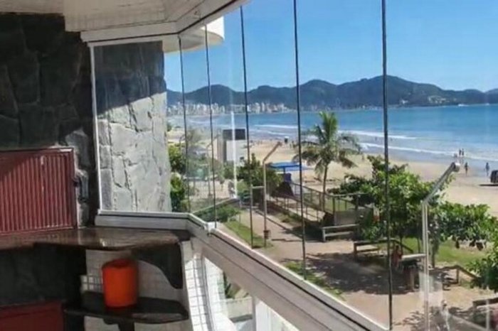 Apartamento em que Silva foi preso em Itapema (SC)