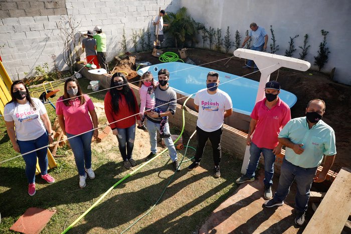 Ao todos, 30 empresas e 45 pessoas se envolveram na ação solidária em Portão