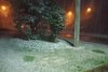 Neve em Gramado na parte da noite desta quarta-feira