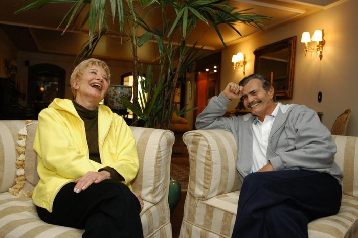 Glória Menezes e Tarcísio Meira estiveram em Gramado em  2005