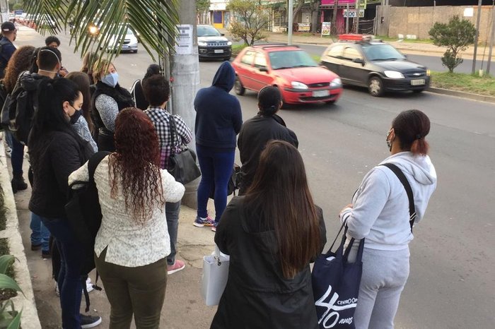 Um dos trabalhadores diz que o ato visa sensibilizar as autoridades sobre a importância da companhia