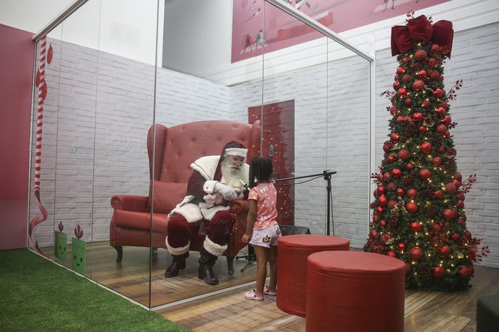 Mariana pediu para a mãe, Andreza Borges, para visitar o Noel