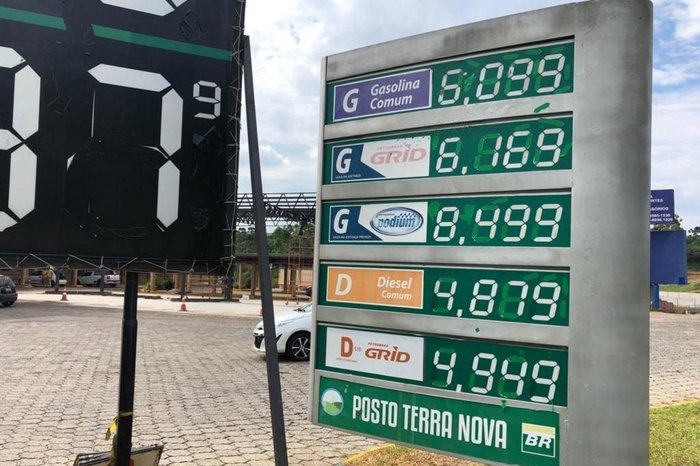 Posto Terra Nova, em Novo Hamburgo