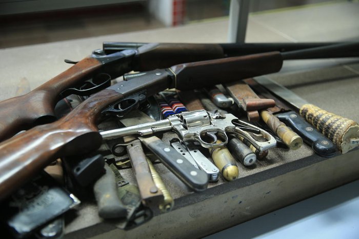 Materail foi recolhido pela Polícia Civil e será analisado