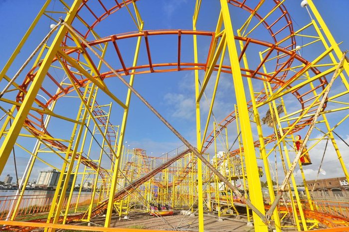 Prefeitura de Imbé informou que a instalação do parque foi feita após a empresa cumprir todas as exigências