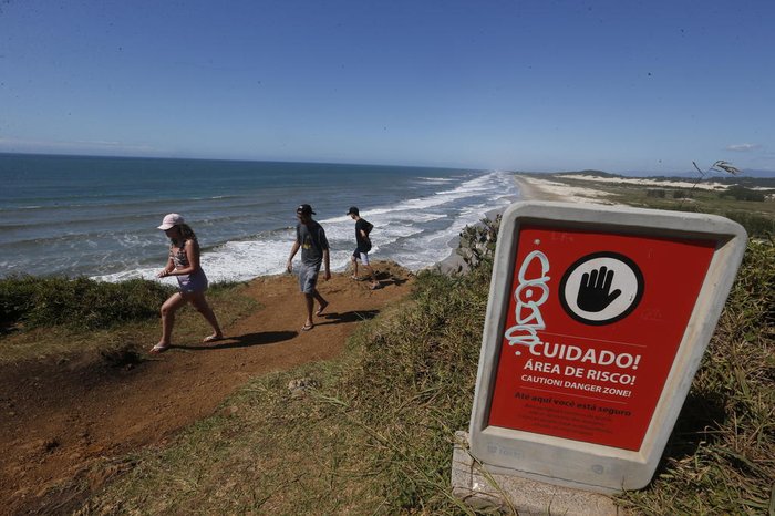 Vista para a Praia de Fora