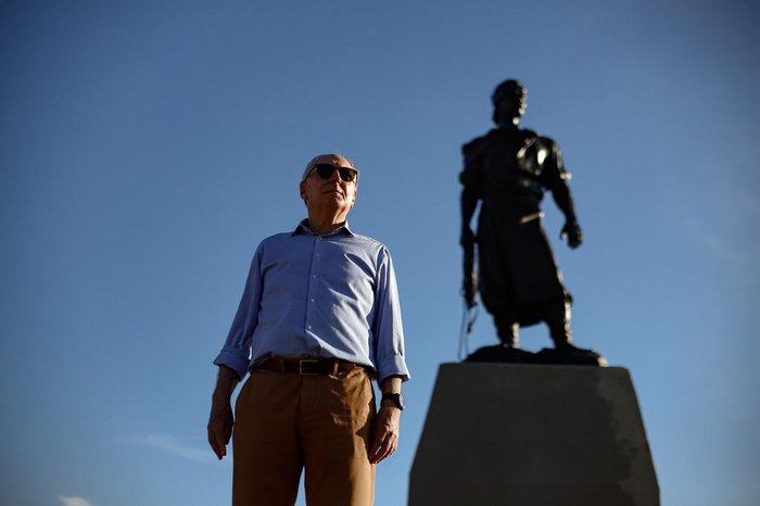 Zalmir Chwartzmann, coordenador do Projeto Construção Cultural — Resgate do Patrimônio Histórico