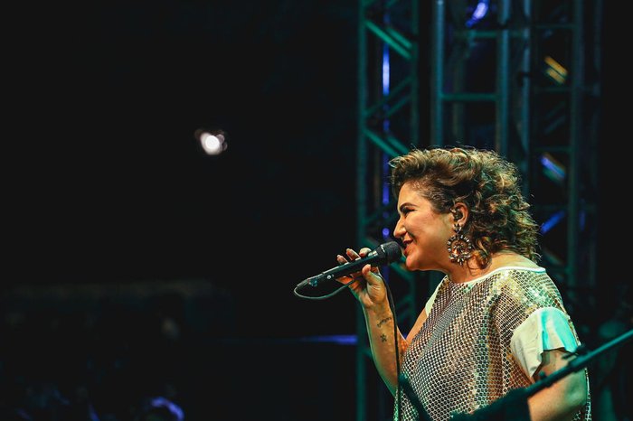 Maria Rita cantou clássicos da MPB como O Bêbado e A Equilibrista