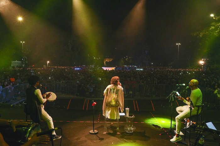 Show de Maria Rita recebeu grande público na Redenção