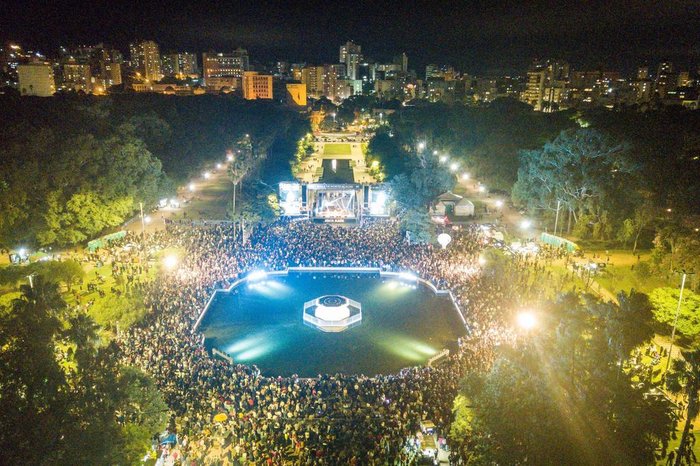 Para receber o Baile da Cidade, Parque da Redenção passou por melhorias
