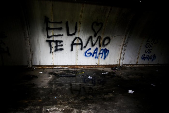 Há espaços que podem ser utilizados como esconderijos para delinquentes dentro da estrutura