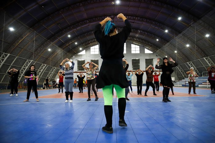 Atividades oferecidas não têm limite de idade, basta a pessoa estar apta a se exercitar