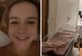Isabella Scherer posta vídeo após nascimento dos gêmeos e resume experiência do parto: "Loucura"