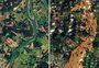 Imagens de satélite mostram alcance da destruição provocada pelas cheias no RS