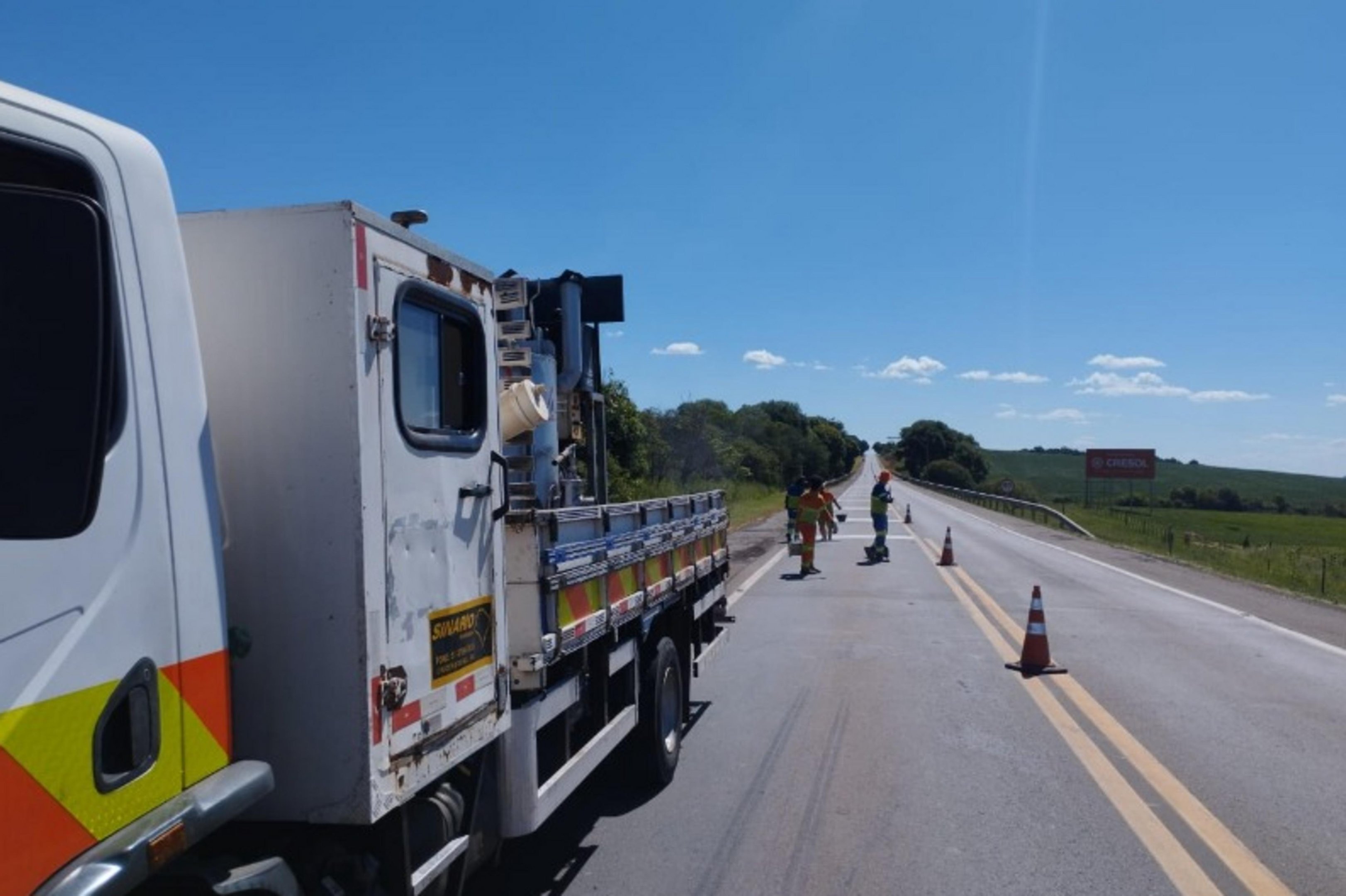 Dnit refor&ccedil;a sinaliza&ccedil;&atilde;o e avalia radar eletr&ocirc;nico em trecho urbano da BR-285 em Carazinho