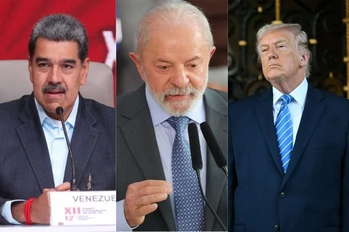 Fabio Rodrigues Pozzebom, Jim WATSON, MARCELO GARCIA / Agência Brasil, Venezuelan Presidency, AFP Fabio Rodrigues Pozzebom, Jim WATSON, MARCELO GARCIA / Agência Brasil, Venezuelan Presidency, AFP