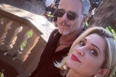 Marcello Novaes, 60 anos, e Letícia Spiller, 49 anos ficaram juntos de 1995 a 2000. Da relação, nasceu o filho Pedro Novaes, 25 anos.<!-- NICAID(15175288) -->
