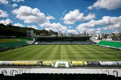 Estádio Alfredo Jaconi para a decisão de Juventude x Grêmio na primeira final do Gauchão 2024<!-- NICAID(15721083) -->