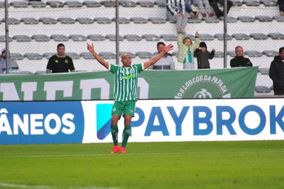 CAXIAS DO SUL, RS, BRASIL, 13/05/2023. Jogo Juventude e Mirassol, no estádio Alfredo Jaconi em Caxias Do Sul. (Neimar De Cesero/Agência RBS)<!-- NICAID(15427837) -->