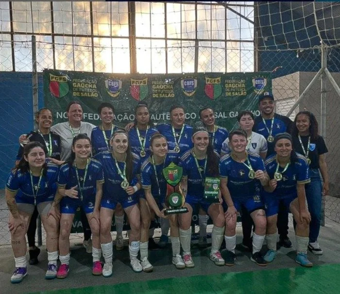 Divulgação Cristal Futsal Feminino