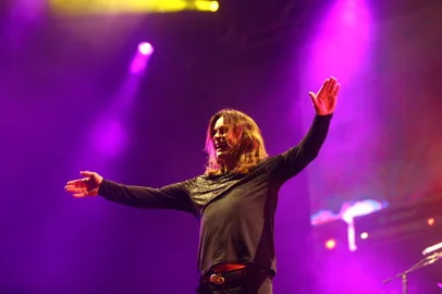 PORTO ALEGRE, RS, BRASIL - 30-04-2015 - Festival Monsters Rock no Estádio do Zequinha. Na imagem de Ozzy Osbourne.(FOTO: CARLOS MACEDO/AGÊNCIA RBS)<!-- NICAID(11378421) -->