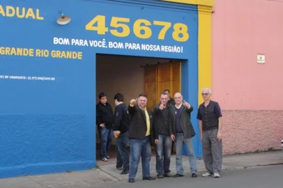 Deputado Claudio Diaz em campanha com Jorge Pozzobom<!-- NICAID(5398920) -->