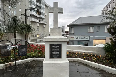 Cruzinha, local onde foi celebrada a primeira missa, em Bento Gonçalves<!-- NICAID(16375967) -->