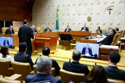 Sessão plenária do STF realizada no dia 12 de junho de 2024. Foto: Andressa Anholete/SCO/STF<!-- NICAID(15787600) -->