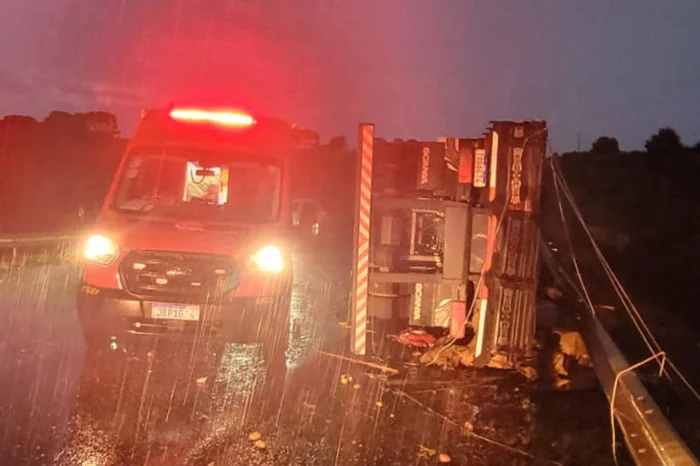 Corpo de Bombeiros de Vacaria / Divulgação