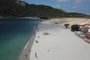 Obra de alargamento da areia da Praia dos Ingleses, em Florianópolis<!-- NICAID(15441781) -->