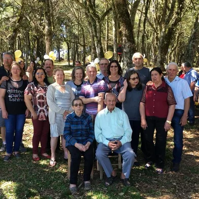 No município de Pinhal da Serra-RS Antoninho Berto e Dona Helena completaram 74 Anos de Casamento.<!-- NICAID(14942216) -->