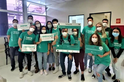 Trote solidário, projeto do Simers.<!-- NICAID(15513116) -->