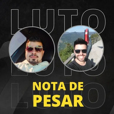 Foram identificados como Roger da Silveira, 34 anos, e Jean Darlan Kramer de Almeida, 29, os homens que morreram em um acidente na RS-456, em Pinhal da Serra, na tarde de sábado (16). A prefeitura de Esmeralda decretou luto oficial de três dias pelas mortes. Em um comunicado pelas redes sociais, o Poder Executivo destacou que "ambos deixam um legado de dedicação à comunidade esmeraldense, com atuação destacada em diversas áreas do município, tendo papel fundamental no fortalecimento do esporte".<!-- NICAID(16286918) -->