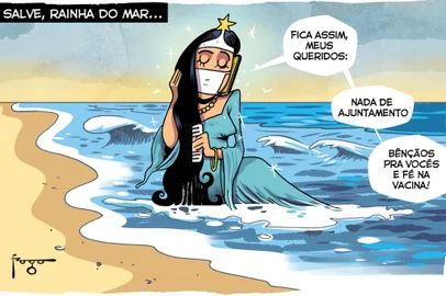 PORTO ALEGRE, RS, BRASIL, 01/02/2021- Charge do dia 02 de fevereiro  Foto: Gilmar Fraga  / Agencia RBS<!-- NICAID(14704299) -->