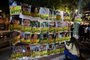 Portraits of Israeli children hostages are displayed during a rally outside the Unicef offices in Tel Aviv on November 20, 2023 to demand the release of Israelis held hostage in Gaza since the October 7 attack by Hamas militants, amid ongoing battles between Israel and the Palestinian armed group. (Photo by AHMAD GHARABLI / AFP)<!-- NICAID(15606125) -->